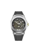 D1 Milano montre Skeleton Rubber 41.5 mm - Argent - thumbnail