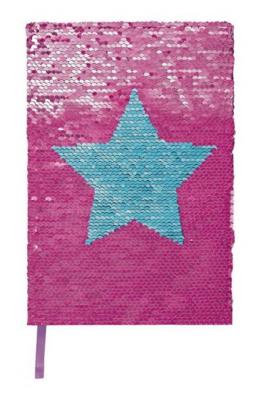 Moses notitieboek met draai pailletten A5 roze Moses notitieboek met draai pailletten A5 roze