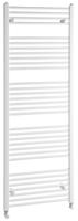 Aqualine Direct badkamer handdoek radiator 75x170cm wit 1107 Watt 4-punts aansluiting