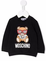 Moschino Kids sweat à imprimé Teddy Bear - Noir - thumbnail