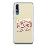 Pizza is the answer: Huawei P20 Pro Transparant Hoesje - thumbnail