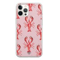 iPhone 12 Pro Max siliconen telefoonhoesje - Lobster all the way