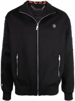 Philipp Plein veste de sport Skull à ornements strassés - Noir