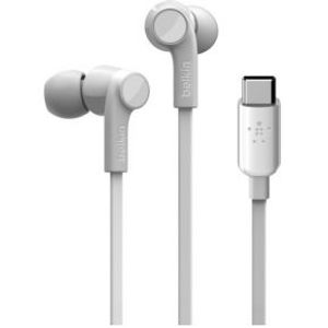 Belkin Rockstar In-Ear headphone USB-C Connector wit G3H0002btWHT