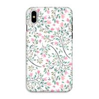 Sierlijke bloemen: iPhone XS Tough Case - thumbnail