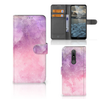 Hoesje Nokia 2.4 Pink Purple Paint - thumbnail