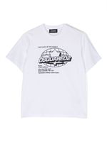 DSQUARED2 KIDS t-shirt à imprimé graphique - Blanc