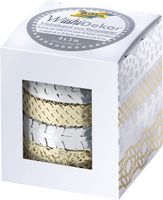 Washi tape Folia hotfoil zilver & goud - thumbnail