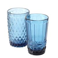 Drinkglas Aurora 2sort H13cm Materiaal: Glas doorgeverfd