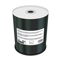 Professional Line CD-R 700MB|80min 52-voudige schrijfsnelheid, volledig bedrukbaar (inkjetprinter), waterguard wit, hoogglanzend en waterbestendig, volledig gemetalliseerd, 100-delige Cakebox