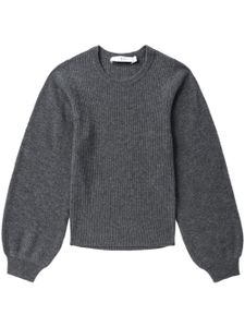 IRO pull en cachemire à design nervuré - Gris