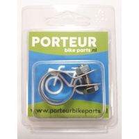 Porteur Bandage Porteur groot 22mm rvs