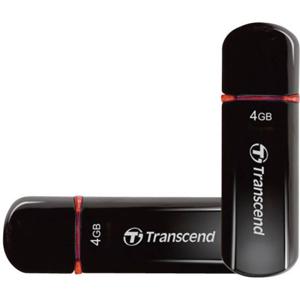 Transcend JetFlash 600 USB flash drive 4 GB USB Type-A 2.0 Zwart