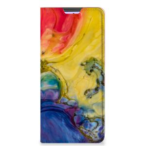 Bookcase Xiaomi Redmi Note 10 Pro Watercolor Dark