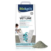 Biokat's Diamond Care VET LINE Attracting & Calming - Fijne kattenbakvulling, speciaal voor jonge en gestreste katten - 1 zak (1 x 10 L)