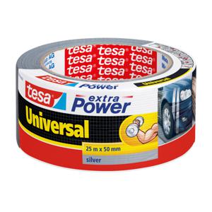 tesa UNIVERSAL 56388-00000-16 Textieltape tesa extra Power Zilver (l x b) 25 m x 50 mm 1 stuk(s)