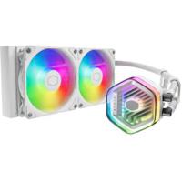 Cooler Master MasterLiquid 240 ATMOS White Processor Kit voor vloeistofkoeling 12 cm Wit 1 stuk(s) - thumbnail