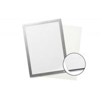 Zichtframe duraframe lijst grip a4 textiel grijs