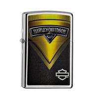 Zippo Aansteker Harley-Davidson Yellow