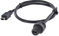 Encitech Mini USB 2.0 Typ B Chassisbuchse, Einbau 1310-0009-10 M12 1310-0009-10 Inhalt: 1 pc(s)