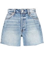 rag & bone short en jean à taille haute - Bleu - thumbnail