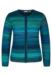 Rabe - Turquoise Vestje rits - Maat 46