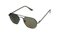 Kost zonnebril unisex zwart/groen (PZ20 077)