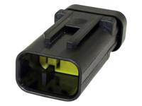 TE Connectivity 776430-3 Male behuizing (kabel) AMPSEAL16 Totaal aantal polen: 3 1 stuk(s)