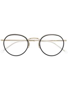 Garrett Leight lunettes de vue à monture ronde - Noir