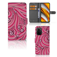 Poco F3 | Xiaomi Mi 11i Hoesje Swirl Pink - thumbnail