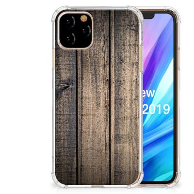 Apple iPhone 11 Pro Stevig Telefoonhoesje Steigerhout