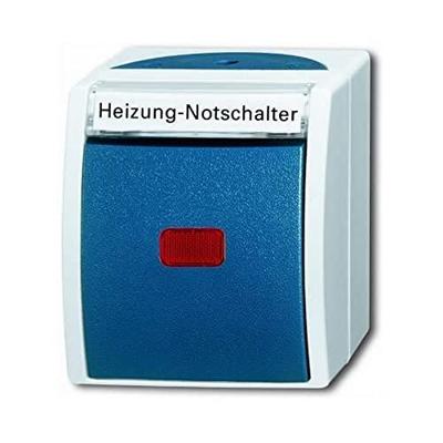 Busch-Jaeger BUSC SKWNH-53 2601/2 noodschakelaar voor verwarming 2-polig, 250 V, wit