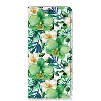 Samsung Galaxy A22 4G | M22 Smart Cover Orchidee Groen - thumbnail