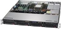 Supermicro SuperServer 5019P-MR Intel® C621 LGA 3647 Rack (1U) zwart – Server Barebone (Intel® C621, LGA 3647, Intel® BASE-®, 768 GB, 192 GB)