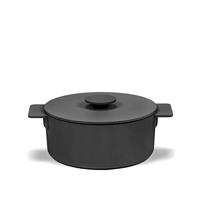 Sergio Herman Surface B8718101B Pot enamel gietijzer black D20 2L