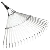 GARDENA combisystem bladhark: Bladhark met 50 cm werkbreedte, ideaal tuingereedschap voor het aanvegen van tuinafval zoals bladeren of gemaaid gras, geschikt voor alle combisystem stelen (3102-20)