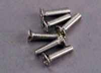 Screws, 3x12mm countersunk machine (6)