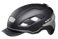 KED fietshelm Berlin unisex matzwart maat 52 58 cm