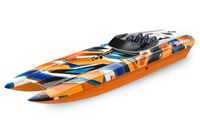 Traxxas DCB M41 Widebody brushless boot RTR - TSM - Oranje 2022