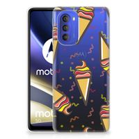 Motorola Moto G51 5G Siliconen Case Icecream - thumbnail