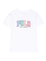 Ralph Lauren Kids t-shirt en coton à logo brodé - Blanc