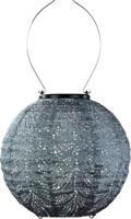 Lumiz solar lampion Folia 20 cm grijs/blauw