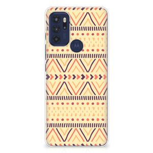 Motorola Moto G60s TPU bumper Aztec Yellow