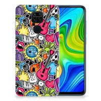 Xiaomi Redmi Note9 Silicone Back Cover Punk Rock