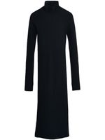 Marc Jacobs robe nervurée à coupe mi-longue - Noir - thumbnail