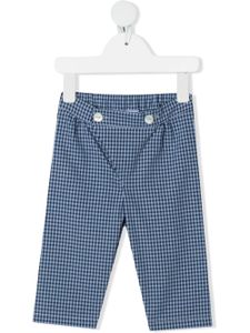 Siola pantalon à carreaux vichy - Bleu