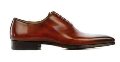 Magnanni Heren Veterschoenen in Leder (Cognac)