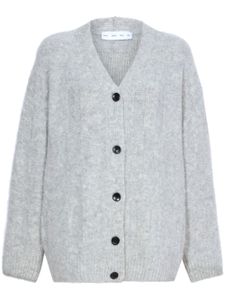 Proenza Schouler White Label cardigan à col v - Gris