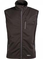 Pro-X Elements softshellvest Mateo heren polyester antraciet
