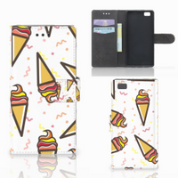 Huawei Ascend P8 Lite Book Cover Icecream - thumbnail